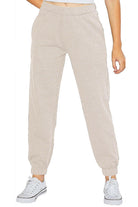 Fleece Elastic Joggers-Joggers-Krush Kandy, Women's Online Fashion Boutique Located in Phoenix, Arizona (Scottsdale Area)