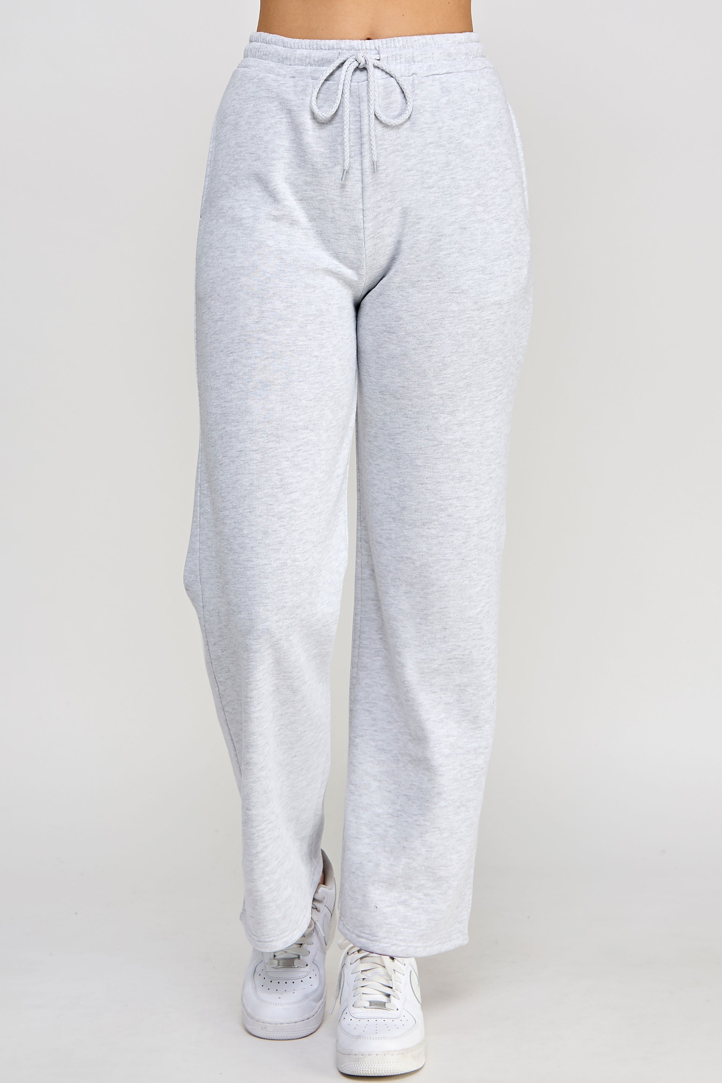 Fleece Straight Leg Joggers-Joggers-Krush Kandy, Women's Online Fashion Boutique Located in Phoenix, Arizona (Scottsdale Area)