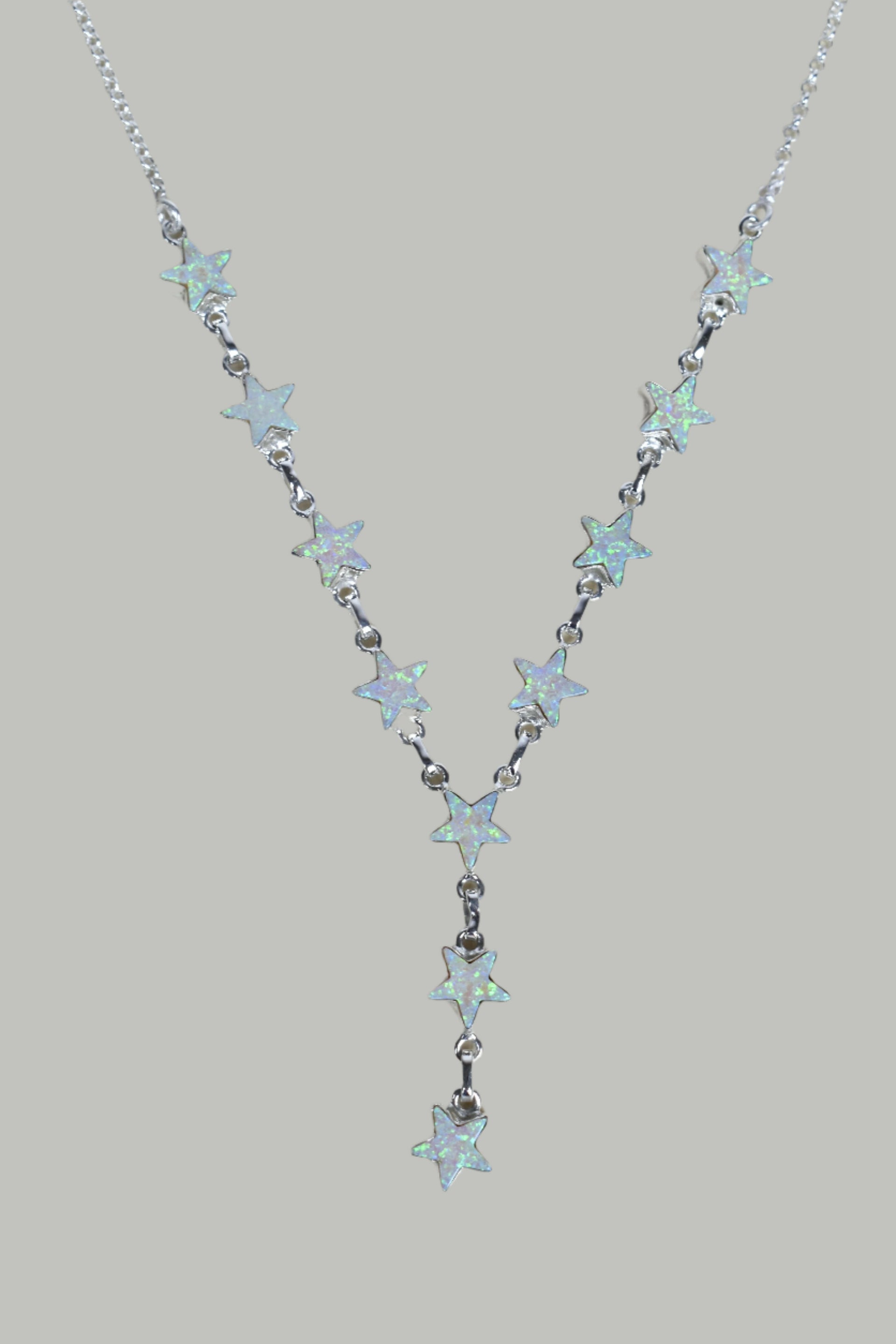 Star Studded Cast Necklace-Chain Necklaces-Krush Kandy, Women's Online Fashion Boutique Located in Phoenix, Arizona (Scottsdale Area)