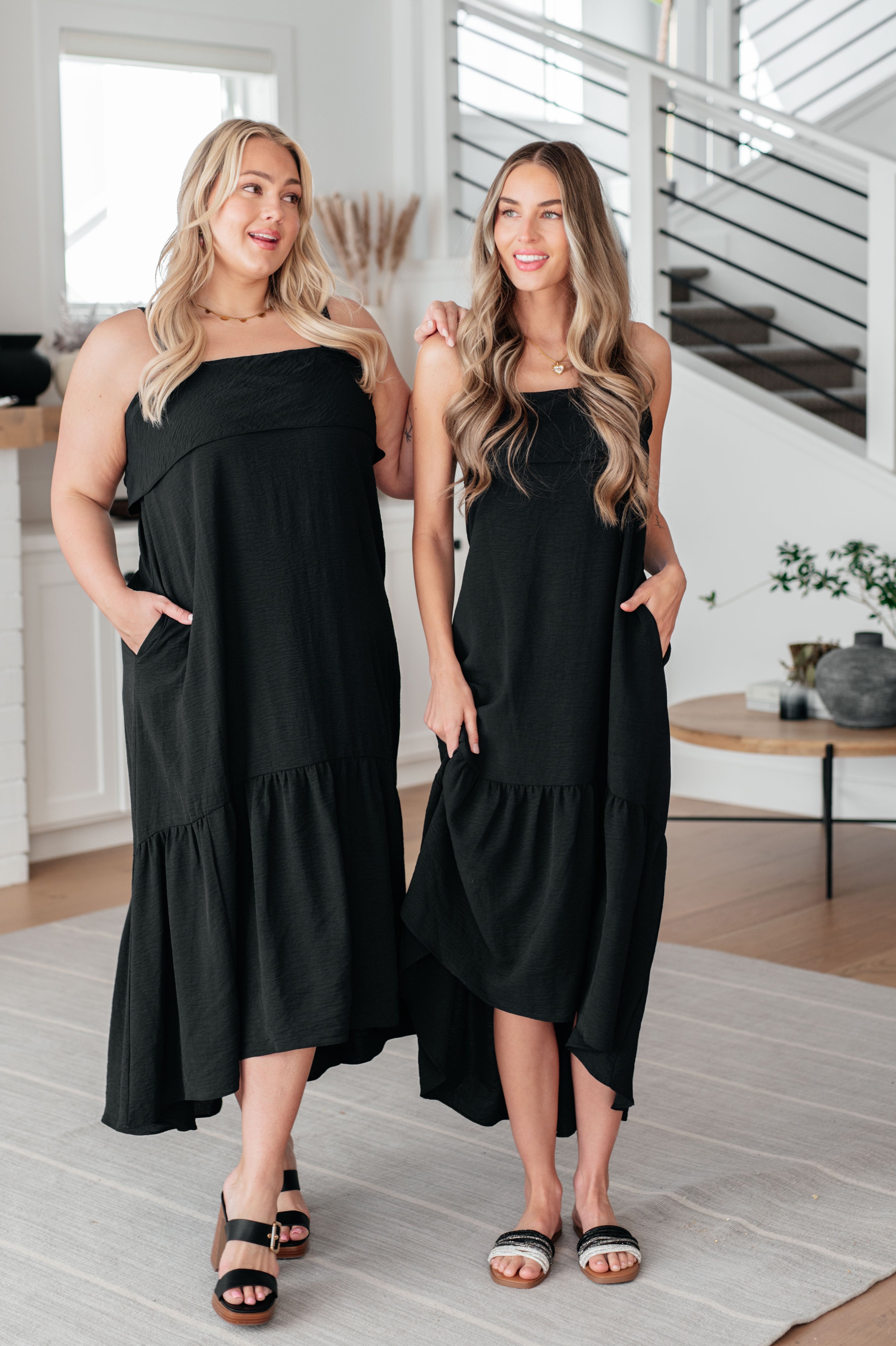 Nightlife Tie Back Maxi Dress-Dresses-Krush Kandy, Women's Online Fashion Boutique Located in Phoenix, Arizona (Scottsdale Area)