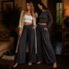 ODDI Soft Jersey Fabric Pleated Pants