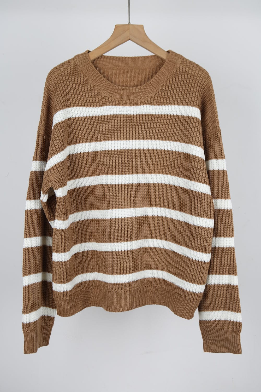 Candy Threads Stripe Sweater-Tops-Krush Kandy, Women's Online Fashion Boutique Located in Phoenix, Arizona (Scottsdale Area)