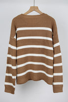 Candy Threads Stripe Sweater-Tops-Krush Kandy, Women's Online Fashion Boutique Located in Phoenix, Arizona (Scottsdale Area)