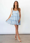 Dreamy Floral Mini Dress-Dresses-Krush Kandy, Women's Online Fashion Boutique Located in Phoenix, Arizona (Scottsdale Area)