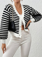 Kandy Threaded Casual Cardigan-Cardigan-Krush Kandy, Women's Online Fashion Boutique Located in Phoenix, Arizona (Scottsdale Area)
