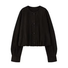 Casual Chic Ruched Faux Suede Jacket-Jacket-Krush Kandy, Women's Online Fashion Boutique Located in Phoenix, Arizona (Scottsdale Area)