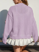 Blooming Threads Knit Cardigan-Cardigan-Krush Kandy, Women's Online Fashion Boutique Located in Phoenix, Arizona (Scottsdale Area)