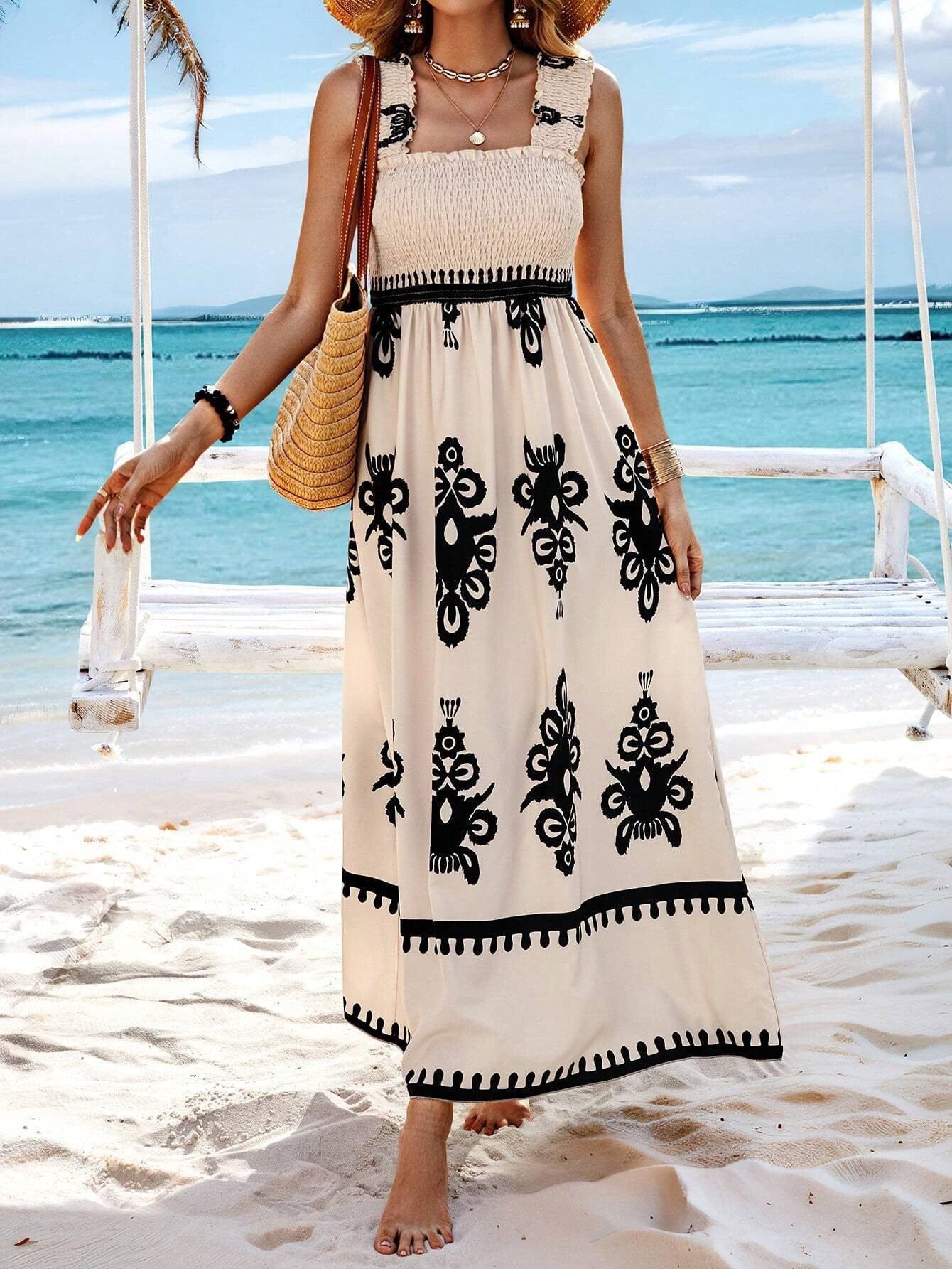 Vacay Vibe Dress-Dresses-Krush Kandy, Women's Online Fashion Boutique Located in Phoenix, Arizona (Scottsdale Area)
