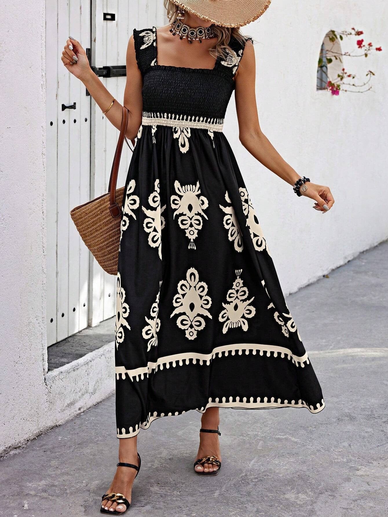 Vacay Vibe Dress-Dresses-Krush Kandy, Women's Online Fashion Boutique Located in Phoenix, Arizona (Scottsdale Area)