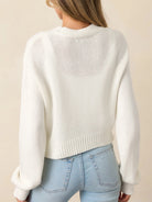 Wish You Roses Knit Cardigan-Cardigans-Krush Kandy, Women's Online Fashion Boutique Located in Phoenix, Arizona (Scottsdale Area)