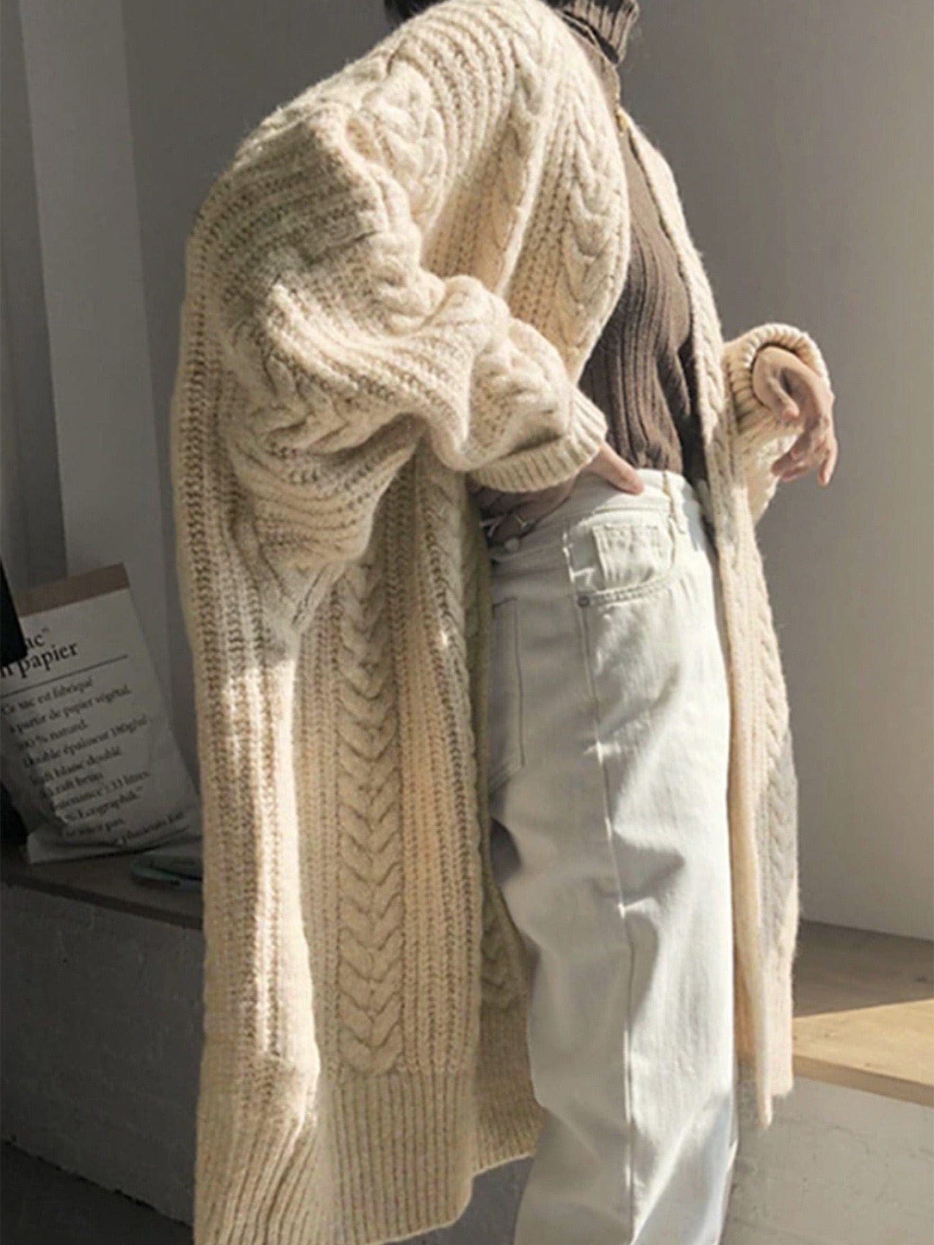 Comfort Krush Oversized Luxe Cardigan-Cardigans-Krush Kandy, Women's Online Fashion Boutique Located in Phoenix, Arizona (Scottsdale Area)