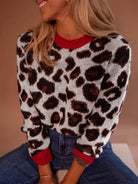 It Girl Leopard Contrast Sweater-Sweaters-Krush Kandy, Women's Online Fashion Boutique Located in Phoenix, Arizona (Scottsdale Area)