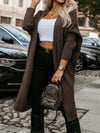 Coffee Date Long Knit Cardigan-Cardigan-Krush Kandy, Women's Online Fashion Boutique Located in Phoenix, Arizona (Scottsdale Area)