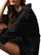 Rodeo Muse Denim Long Sleeve Top-Long Sleeve Tops-Krush Kandy, Women's Online Fashion Boutique Located in Phoenix, Arizona (Scottsdale Area)