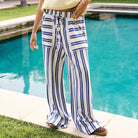 Free Spirit Stripe Wide Leg Pants-Pants-Krush Kandy, Women's Online Fashion Boutique Located in Phoenix, Arizona (Scottsdale Area)