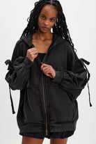 Free Spirit Zip-Up Jacket-Jacket-Krush Kandy, Women's Online Fashion Boutique Located in Phoenix, Arizona (Scottsdale Area)