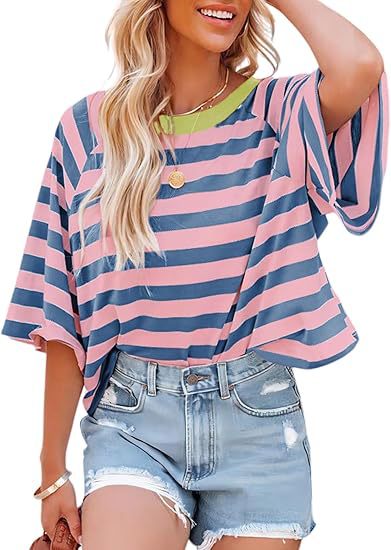 Everyday Stripe Basic Top-Tops-Krush Kandy, Women's Online Fashion Boutique Located in Phoenix, Arizona (Scottsdale Area)