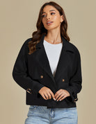Everyday Chic Button Coa t-Coats-Krush Kandy, Women's Online Fashion Boutique Located in Phoenix, Arizona (Scottsdale Area)