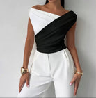 Yin & Yang Off The Shoulder Top-Tops-Krush Kandy, Women's Online Fashion Boutique Located in Phoenix, Arizona (Scottsdale Area)