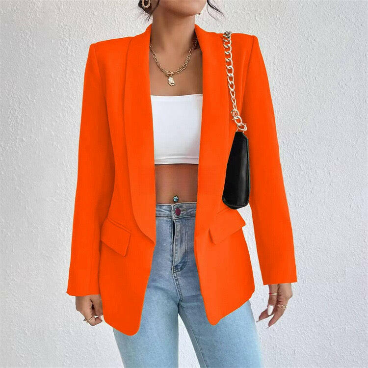 Icon Status Open Front Blazer-Blazers-Krush Kandy, Women's Online Fashion Boutique Located in Phoenix, Arizona (Scottsdale Area)