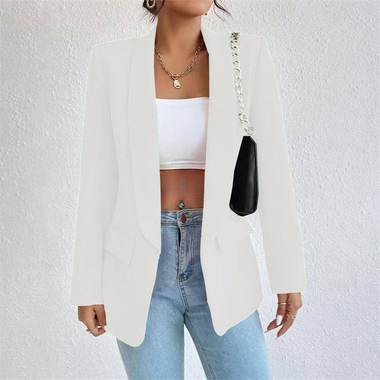 Icon Status Open Front Blazer-Blazers-Krush Kandy, Women's Online Fashion Boutique Located in Phoenix, Arizona (Scottsdale Area)