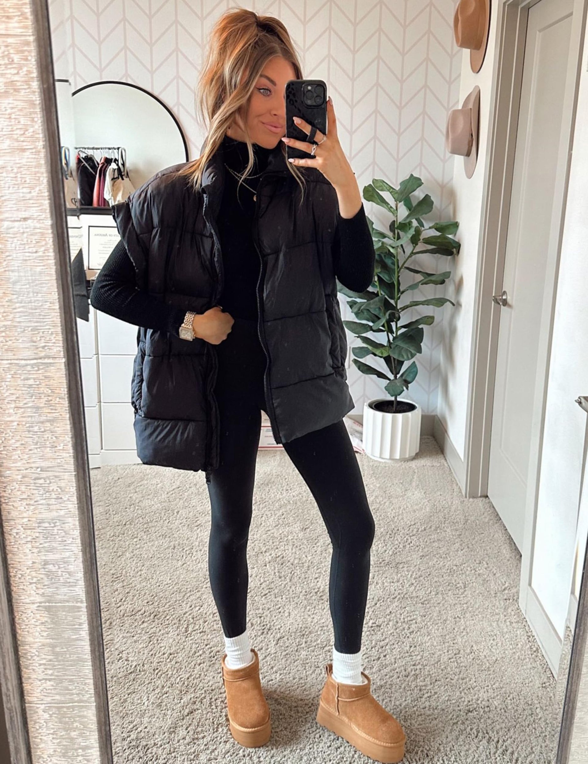 Krush Puffer V est-Vests-Krush Kandy, Women's Online Fashion Boutique Located in Phoenix, Arizona (Scottsdale Area)