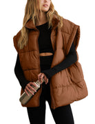 Krush Puffer V est-Vests-Krush Kandy, Women's Online Fashion Boutique Located in Phoenix, Arizona (Scottsdale Area)