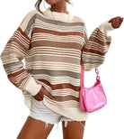 Retro Sunrise Stripe Knit Long Sleeve-Long Sleeve Tops-Krush Kandy, Women's Online Fashion Boutique Located in Phoenix, Arizona (Scottsdale Area)
