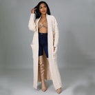 Set The Tone Open Long Knit Pocket Cardigan-Cardigans-Krush Kandy, Women's Online Fashion Boutique Located in Phoenix, Arizona (Scottsdale Area)