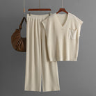 Effortless Chic Knit Lounge Set-2 Piece Outfit Sets-Krush Kandy, Women's Online Fashion Boutique Located in Phoenix, Arizona (Scottsdale Area)