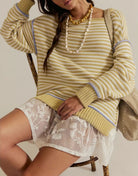 Classic Oversized Stripe Sweater-Tops-Krush Kandy, Women's Online Fashion Boutique Located in Phoenix, Arizona (Scottsdale Area)