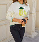 Limoncello Glow Sweater-Tops-Krush Kandy, Women's Online Fashion Boutique Located in Phoenix, Arizona (Scottsdale Area)