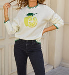Limoncello Glow Sweater-Tops-Krush Kandy, Women's Online Fashion Boutique Located in Phoenix, Arizona (Scottsdale Area)