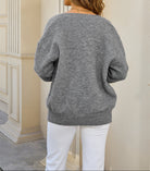 Button Up Cardigan-Tops-Krush Kandy, Women's Online Fashion Boutique Located in Phoenix, Arizona (Scottsdale Area)