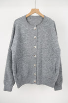 Button Up Cardigan-Tops-Krush Kandy, Women's Online Fashion Boutique Located in Phoenix, Arizona (Scottsdale Area)