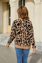 Falling For You Leopard Tie Cardigan-Tops-Krush Kandy, Women's Online Fashion Boutique Located in Phoenix, Arizona (Scottsdale Area)