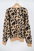 Falling For You Leopard Tie Cardigan-Tops-Krush Kandy, Women's Online Fashion Boutique Located in Phoenix, Arizona (Scottsdale Area)