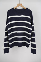 Candy Threads Stripe Sweater-Tops-Krush Kandy, Women's Online Fashion Boutique Located in Phoenix, Arizona (Scottsdale Area)