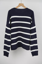 Candy Threads Stripe Sweater-Tops-Krush Kandy, Women's Online Fashion Boutique Located in Phoenix, Arizona (Scottsdale Area)