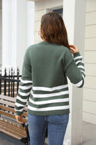 Stripe Theory Sweater-Tops-Krush Kandy, Women's Online Fashion Boutique Located in Phoenix, Arizona (Scottsdale Area)