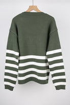 Stripe Theory Sweater-Tops-Krush Kandy, Women's Online Fashion Boutique Located in Phoenix, Arizona (Scottsdale Area)