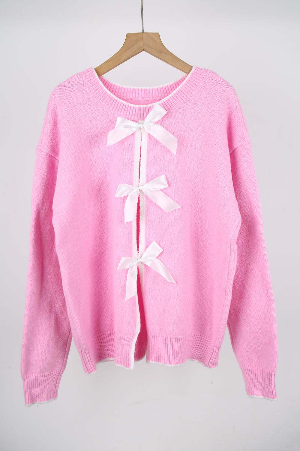 Pretty As A Bow Sweater-Tops-Krush Kandy, Women's Online Fashion Boutique Located in Phoenix, Arizona (Scottsdale Area)