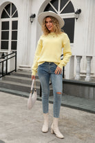 Pretty As A Bow Sweater-Tops-Krush Kandy, Women's Online Fashion Boutique Located in Phoenix, Arizona (Scottsdale Area)