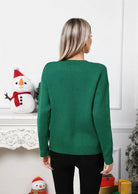 Oh Deer! Cozy Knit Reindeer Sweater-Sweaters-Krush Kandy, Women's Online Fashion Boutique Located in Phoenix, Arizona (Scottsdale Area)