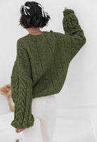 Comfort Krush Oversized Knit Sweater-Sweaters-Krush Kandy, Women's Online Fashion Boutique Located in Phoenix, Arizona (Scottsdale Area)