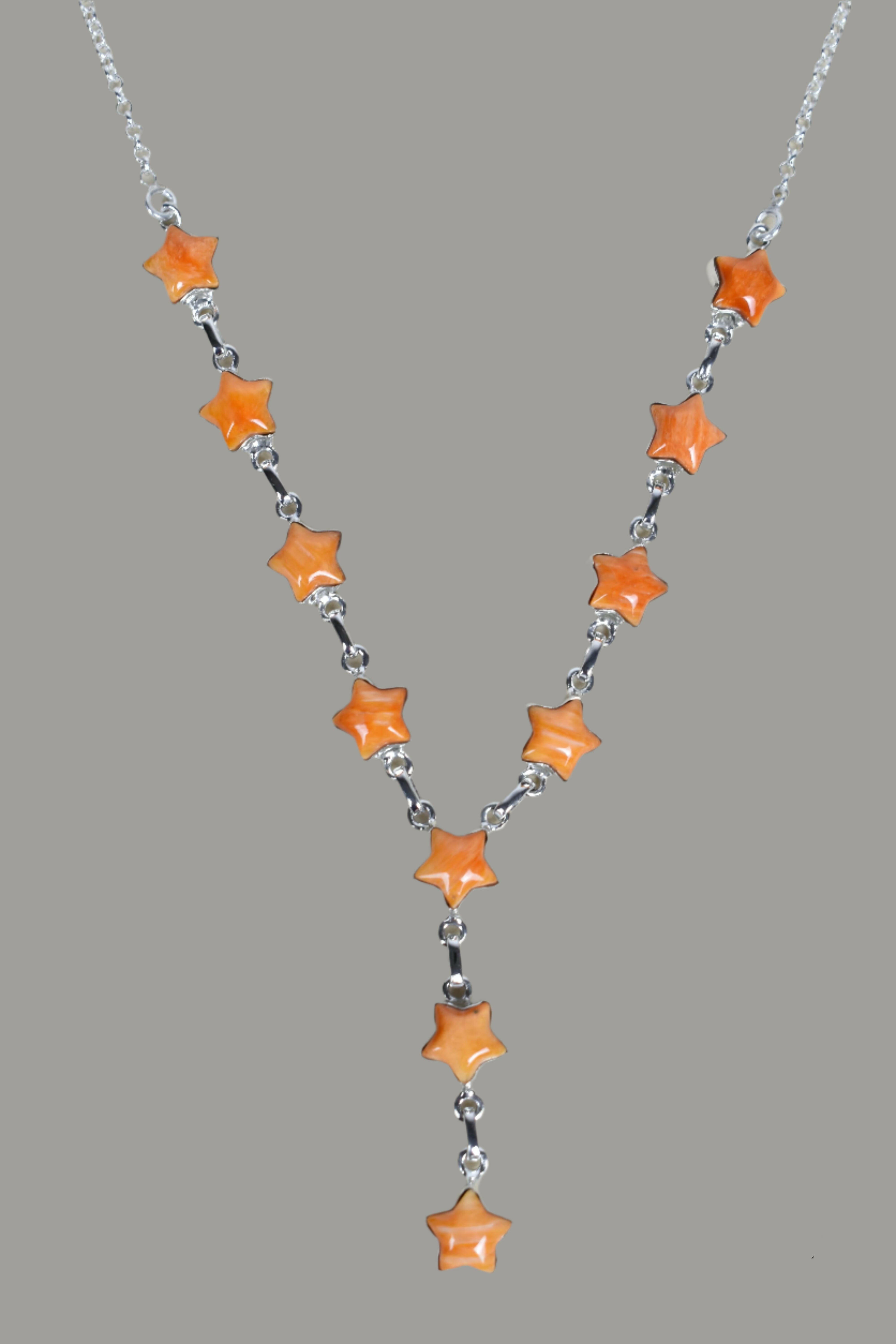 Star Studded Cast Necklace-Chain Necklaces-Krush Kandy, Women's Online Fashion Boutique Located in Phoenix, Arizona (Scottsdale Area)