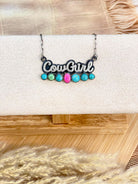 Giddy Up Cowgirl Personalized Necklace PREORDER-Chain Necklaces-Krush Kandy, Women's Online Fashion Boutique Located in Phoenix, Arizona (Scottsdale Area)