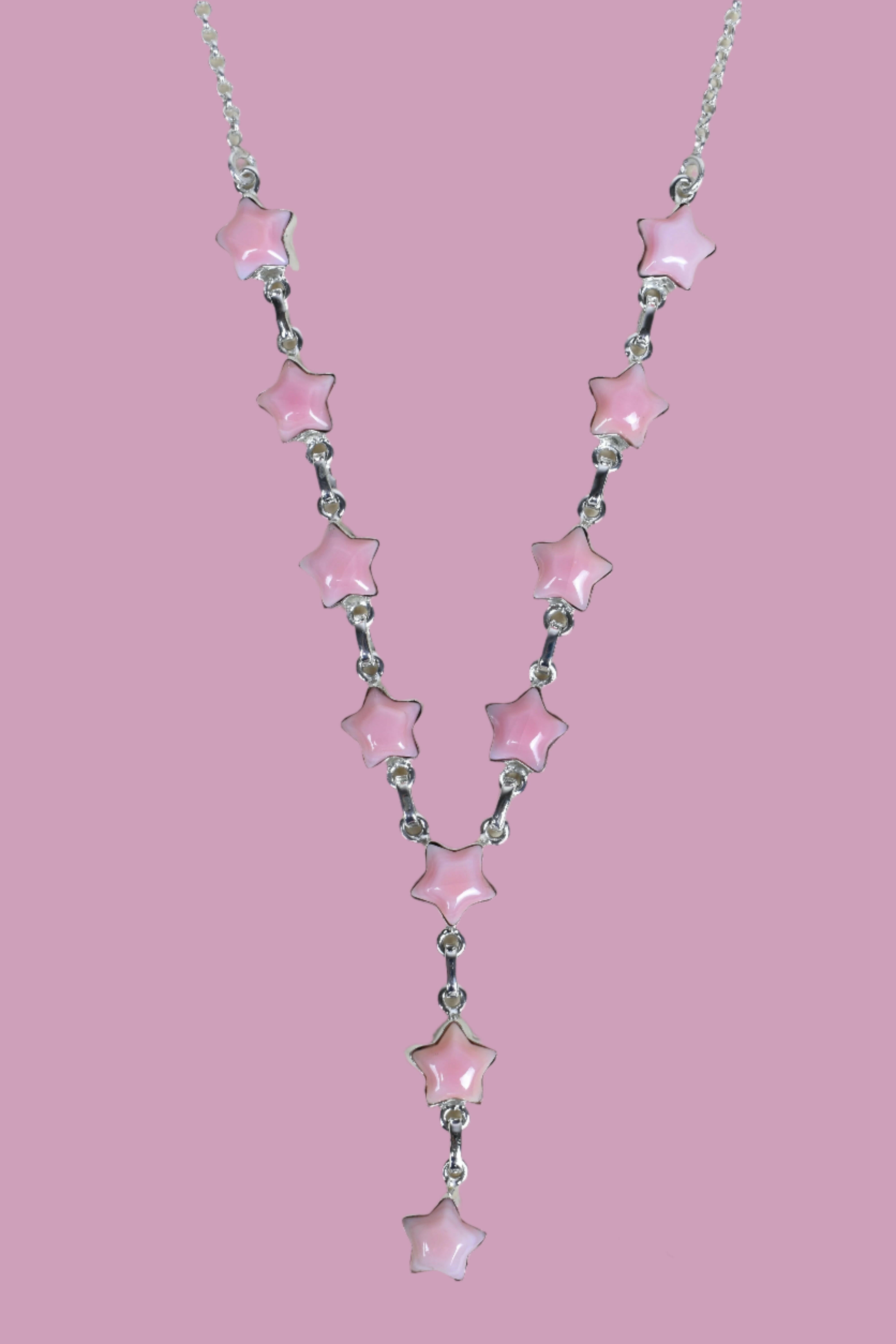 Star Studded Cast Necklace-Chain Necklaces-Krush Kandy, Women's Online Fashion Boutique Located in Phoenix, Arizona (Scottsdale Area)