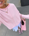 Pastel Pink Striped Sidewalk Selfie.png