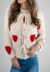 Once Upon A Tie Multi Pattern Knit Sweater-Sweaters-Krush Kandy, Women's Online Fashion Boutique Located in Phoenix, Arizona (Scottsdale Area)